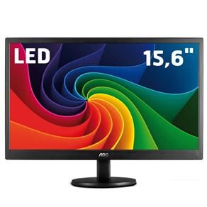 MONITOR LCD LED AOC 15.6" E1670SWU WIDESCREEN