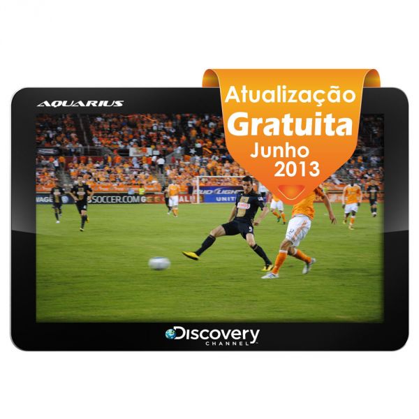 Navegador GPS Discovery Channel 4.3” MTC 3653 com TV Digital