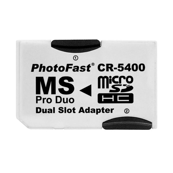 Adaptador de MicroSDHC para MemoryStick Pro Duo PhotoFast CR