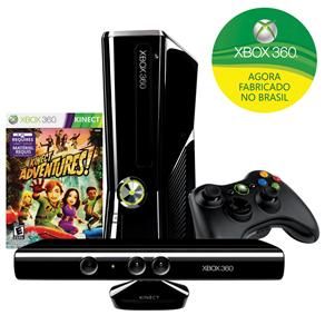 Xbox 360 com 250GB de Memória + Controle sem Fio + Kinect