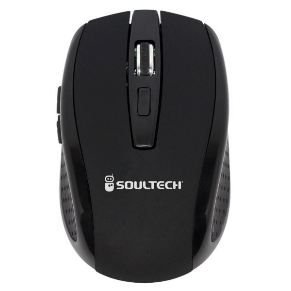 Mouse Wireless Usb Optico 2.4ghz Soultech 1004 - Alcance 10m